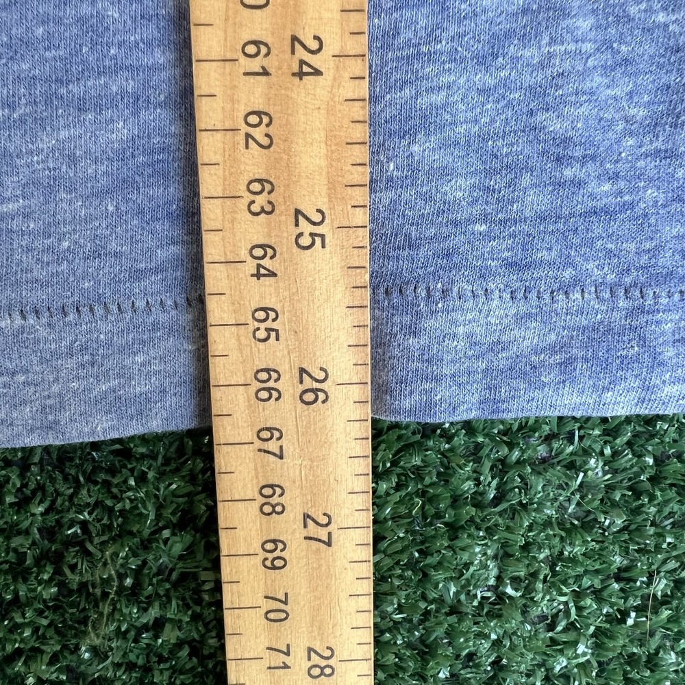 Vintage 80s Funny Sexual Joke Quote I Survived a Gang Bang Blue T-Shirt Medium - Picture 6 of 7
